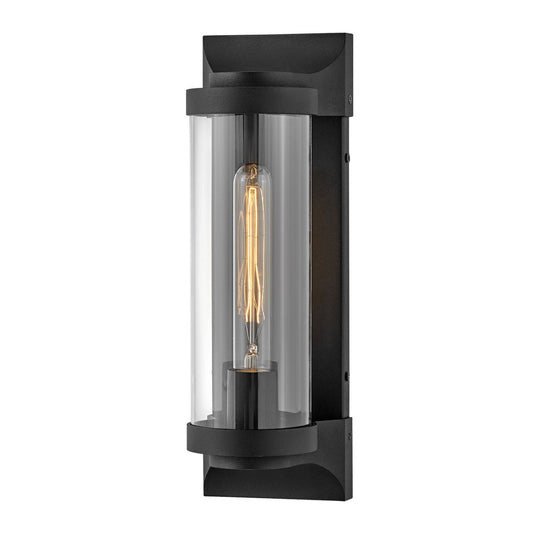 Pearson 1 Light Medium Wall Lantern in Textured Black | Outlet