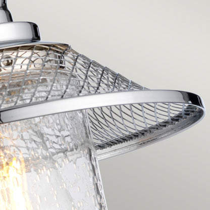 Rigby 1 Light Wall Light - Polished Chrome