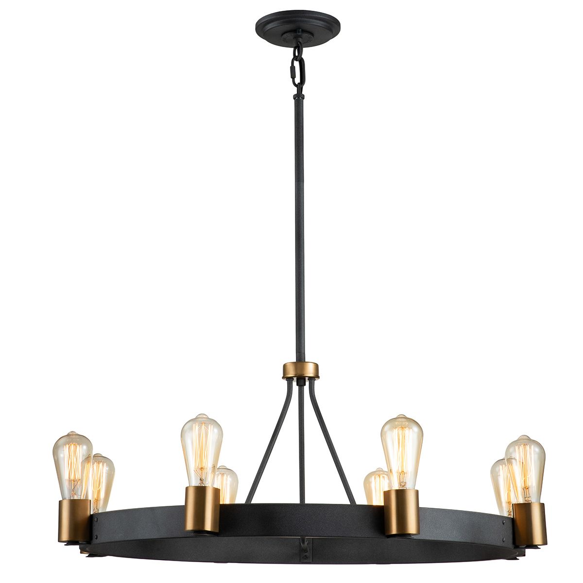 Silas 8 Light Semi-Flush Pendant Light