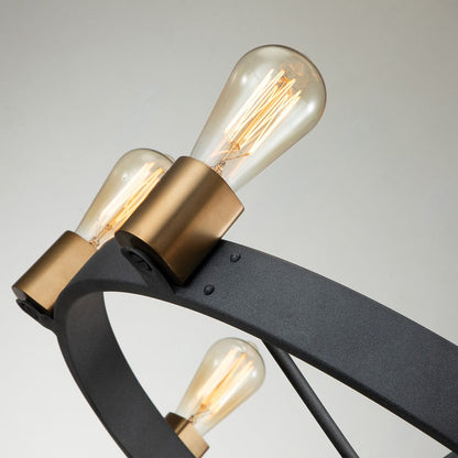 Silas 8 Light Semi-Flush Pendant Light