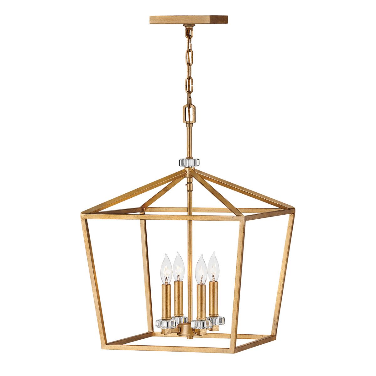 Stinson 4 Light Large Semi- Flush Pendant Light