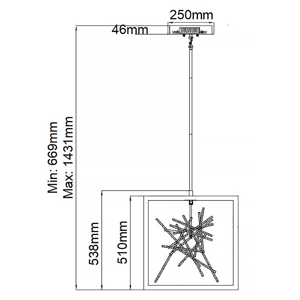 Styx LED Pendant Light