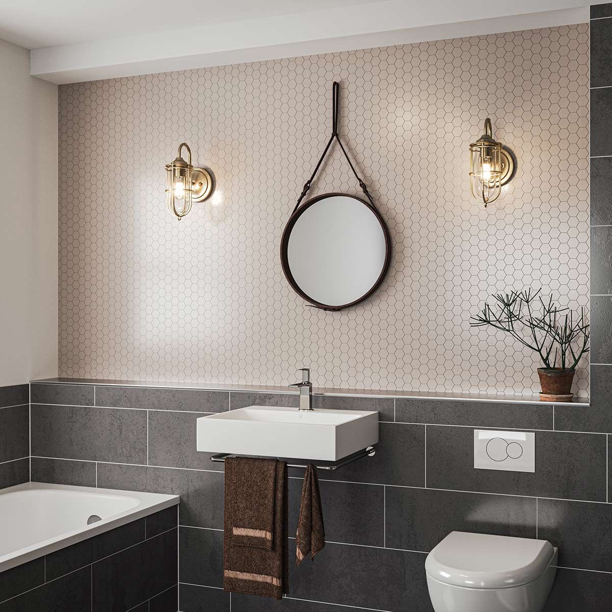 Urban Restoration 1 Light Wall Light