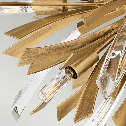 Vida 9 Light Semi Flush Light