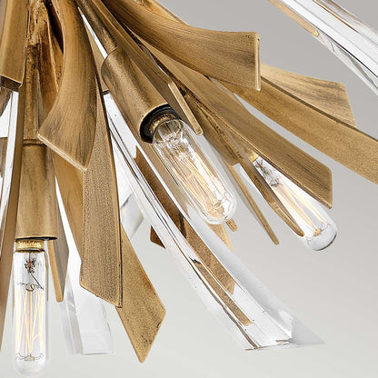 Vida 9 Light Semi Flush Light