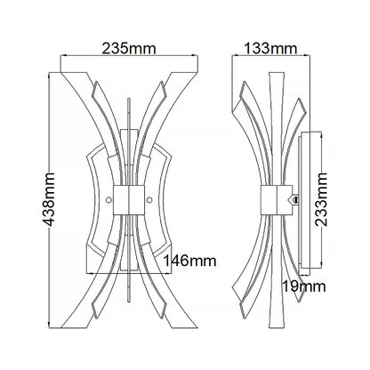 Vida 2 Light Wall Light