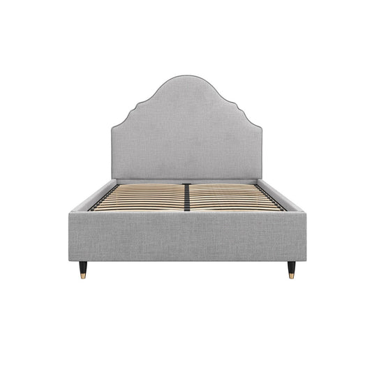 Farley Double Bed - Light Grey