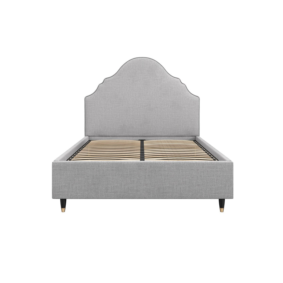 Farley King Size Bed - Light Grey