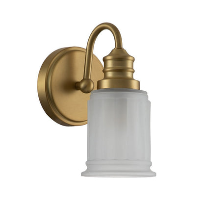 Quoizel Swell 1 Light Wall Light - Brass
