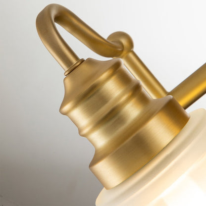 Quoizel Swell 2 Light Wall Light - Brass