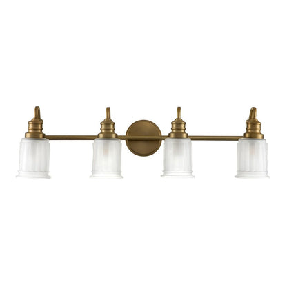 Quoizel Swell 4 Light Wall Light - Brass