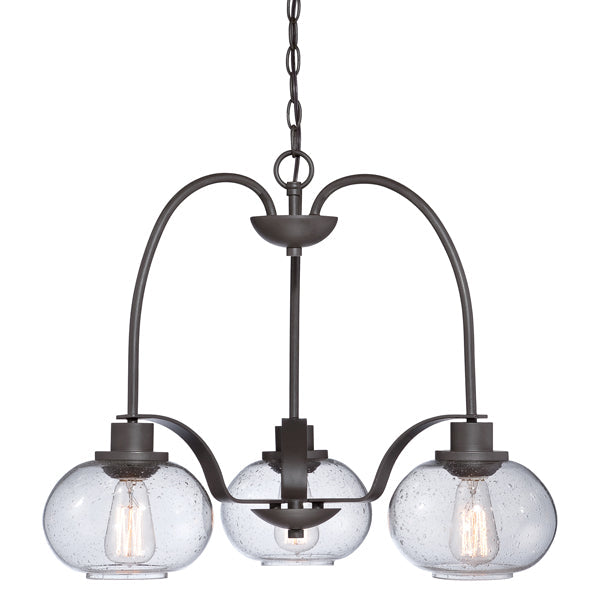 Trilogy 3 Light Chandelier - Old Bronze