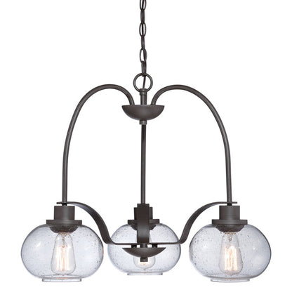 Trilogy 3 Light Chandelier - Old Bronze
