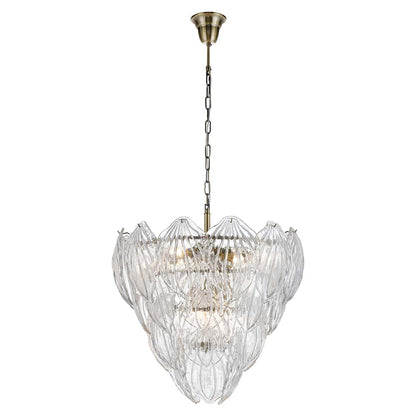 Clay Glass Hanging Lamp