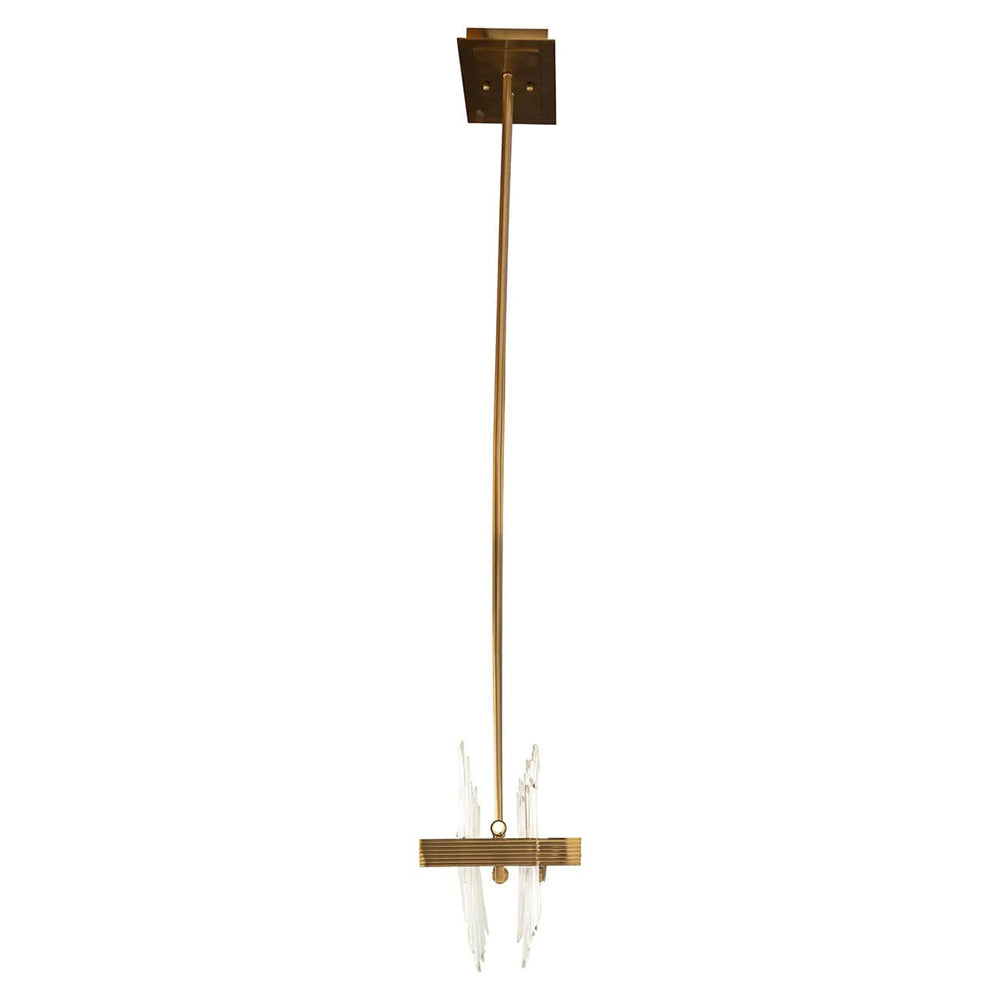 Briget Crystal Hanging Lamp - Bronze