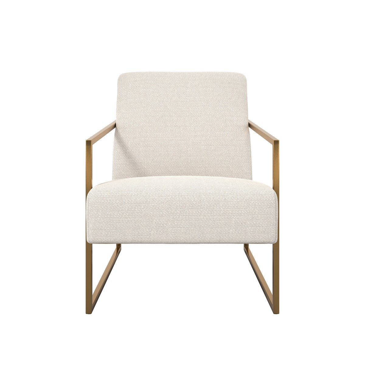 Charlton Accent Chair - Beige & Gold