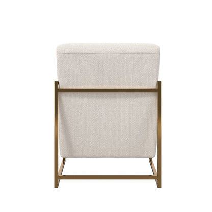 Charlton Accent Chair - Beige & Gold