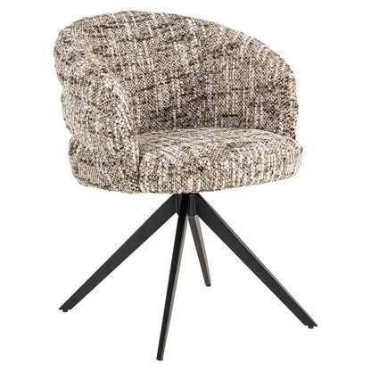 Serenity Swivel Chair - Brown Omara