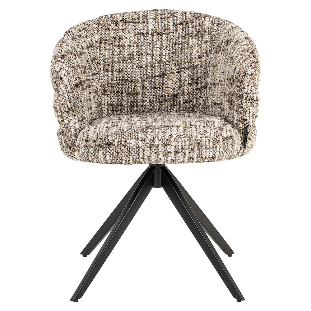 Serenity Swivel Chair - Brown Omara