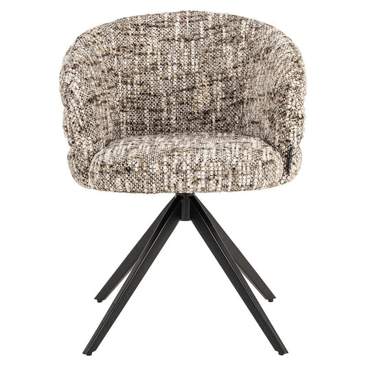 Serenity Swivel Chair - Brown Omara