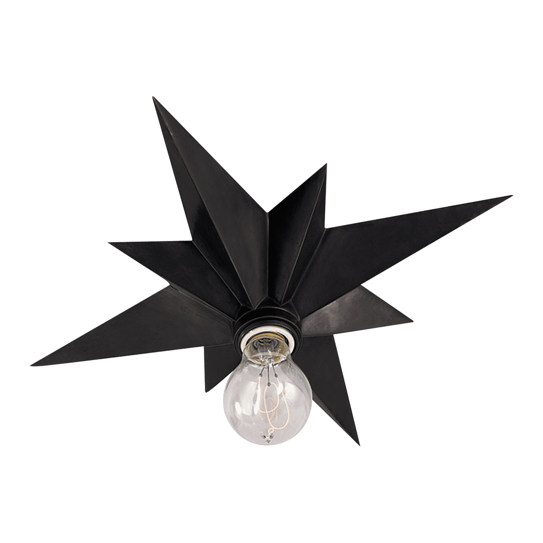 Star Flush Mount - Bronze
