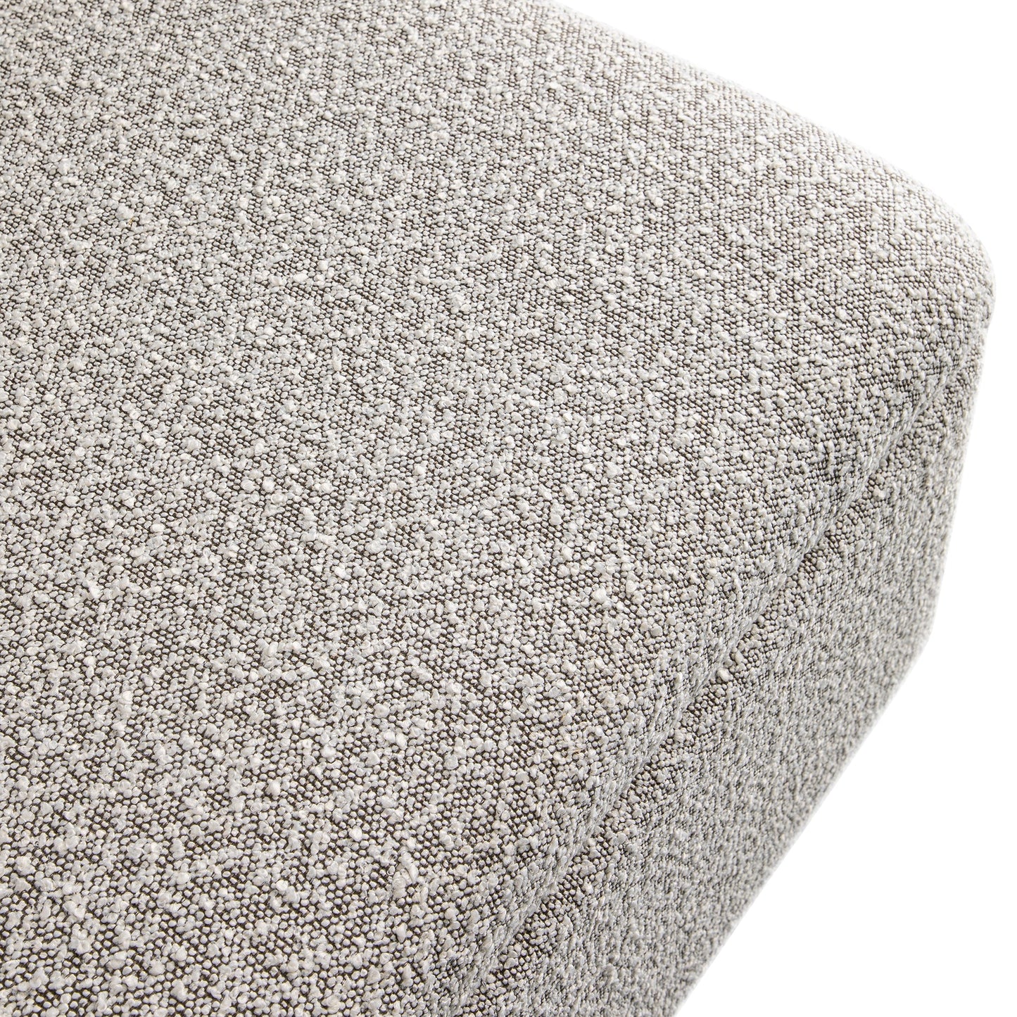 Magda Fold-Out Small Double Bed in an Ottoman, Mist Grey Boucle