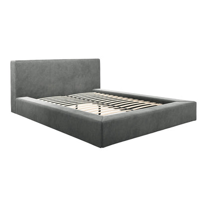 Camden Double Bed - Dapple Grey Velvet
