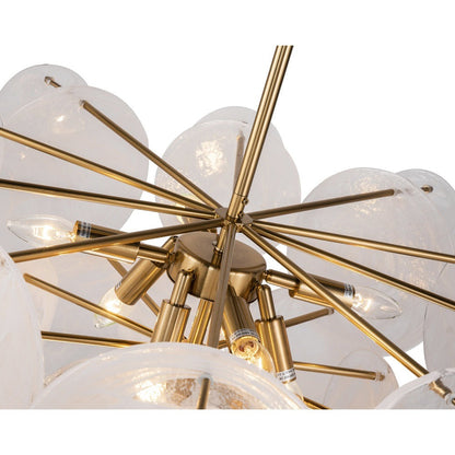 Adagio Pendant Lamp - White Antique Brass