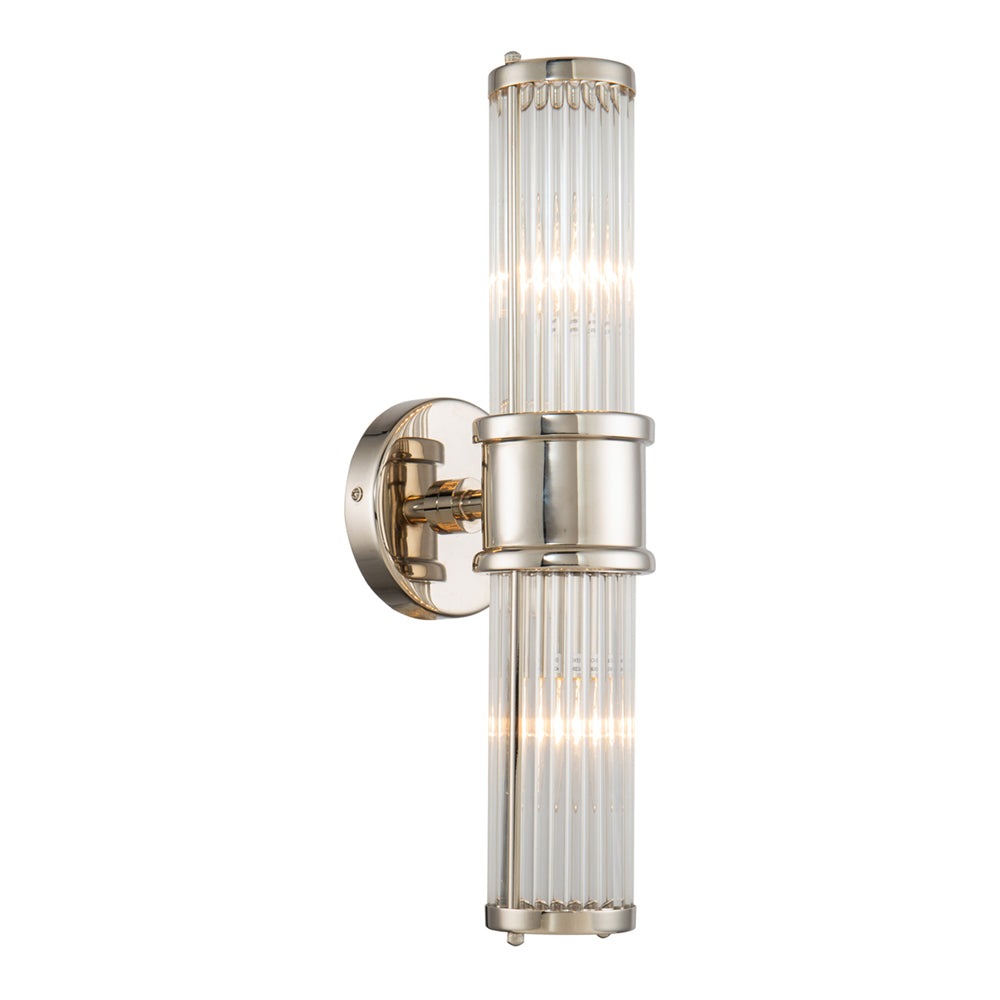 Preston Wall Light - Polished Nickel Finish