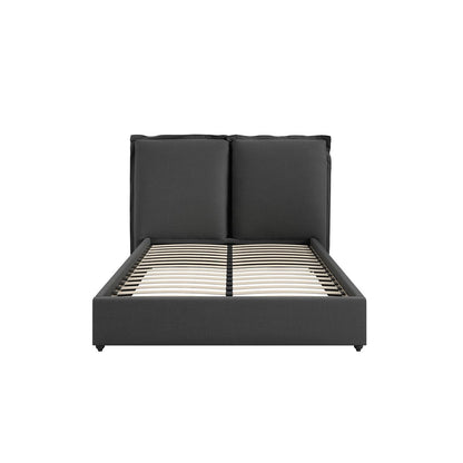 Shiloh Bed - Deep Grey