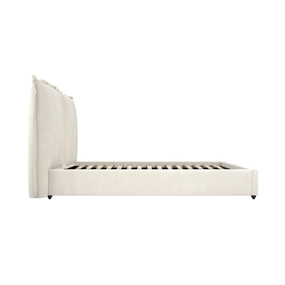Shiloh Super King Size Bed - Ivory