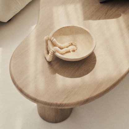 Savanna - Large Washed Wood Irregular Wooden Coffee Table