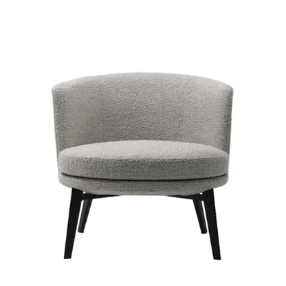 Preston Lounge Chair - Boucle Steam