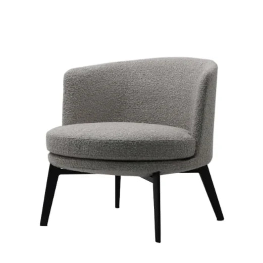 Preston Lounge Chair - Boucle Steam