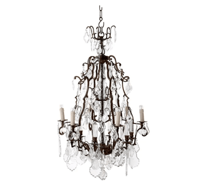 Luster Chateau de Wideville Chandelier