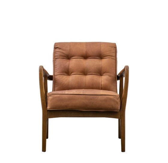 Humber Occasional Chair - Vintage Brown