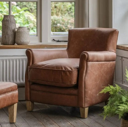 Mr. Paddington Armchair - Vintage Brown Leather