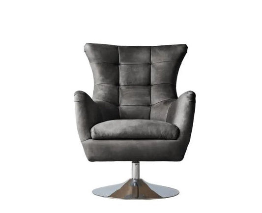 Hudson Living Bristol Antique Armchair - Black