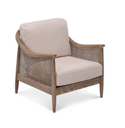 Templecombe Rattan Armchair - Oatmeal