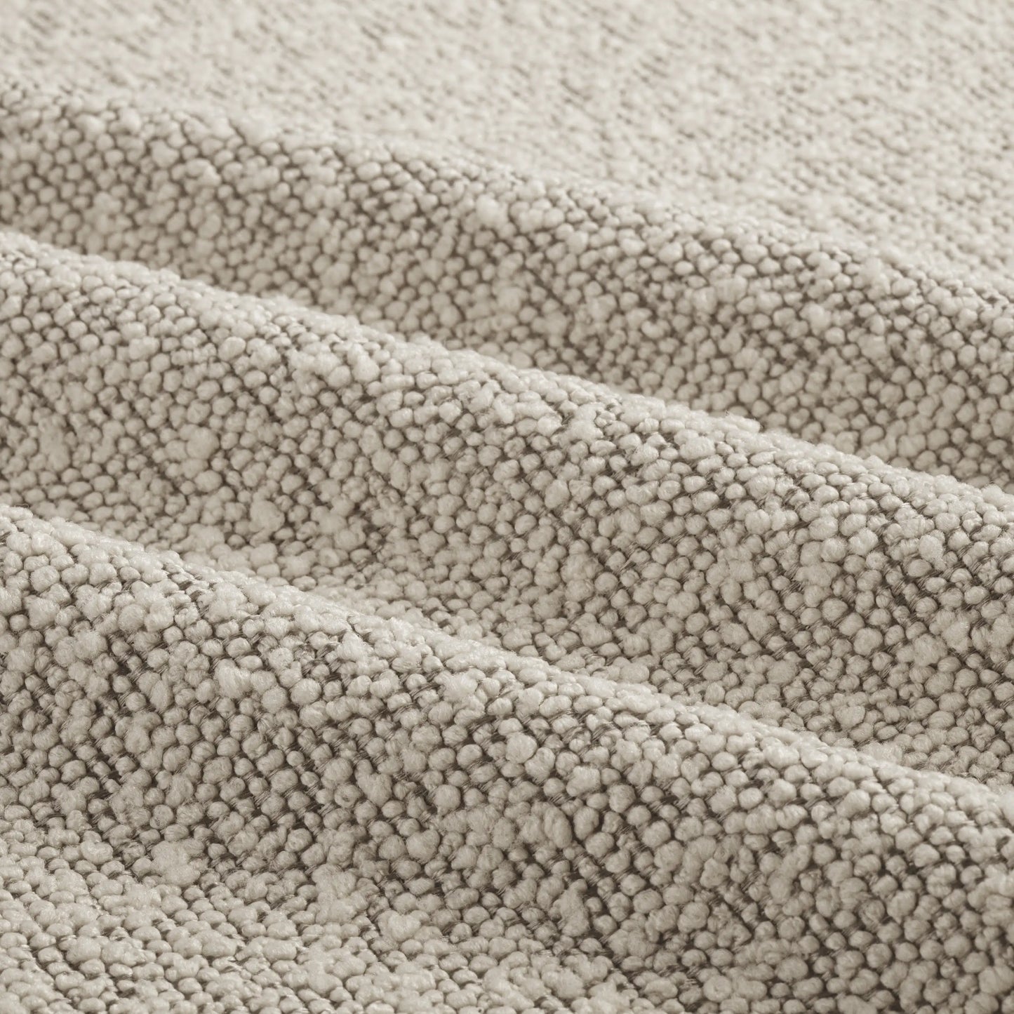 Hallie Wooden Carver Dining Chair | Speckled Stone Sustainable Boucle & Walnut