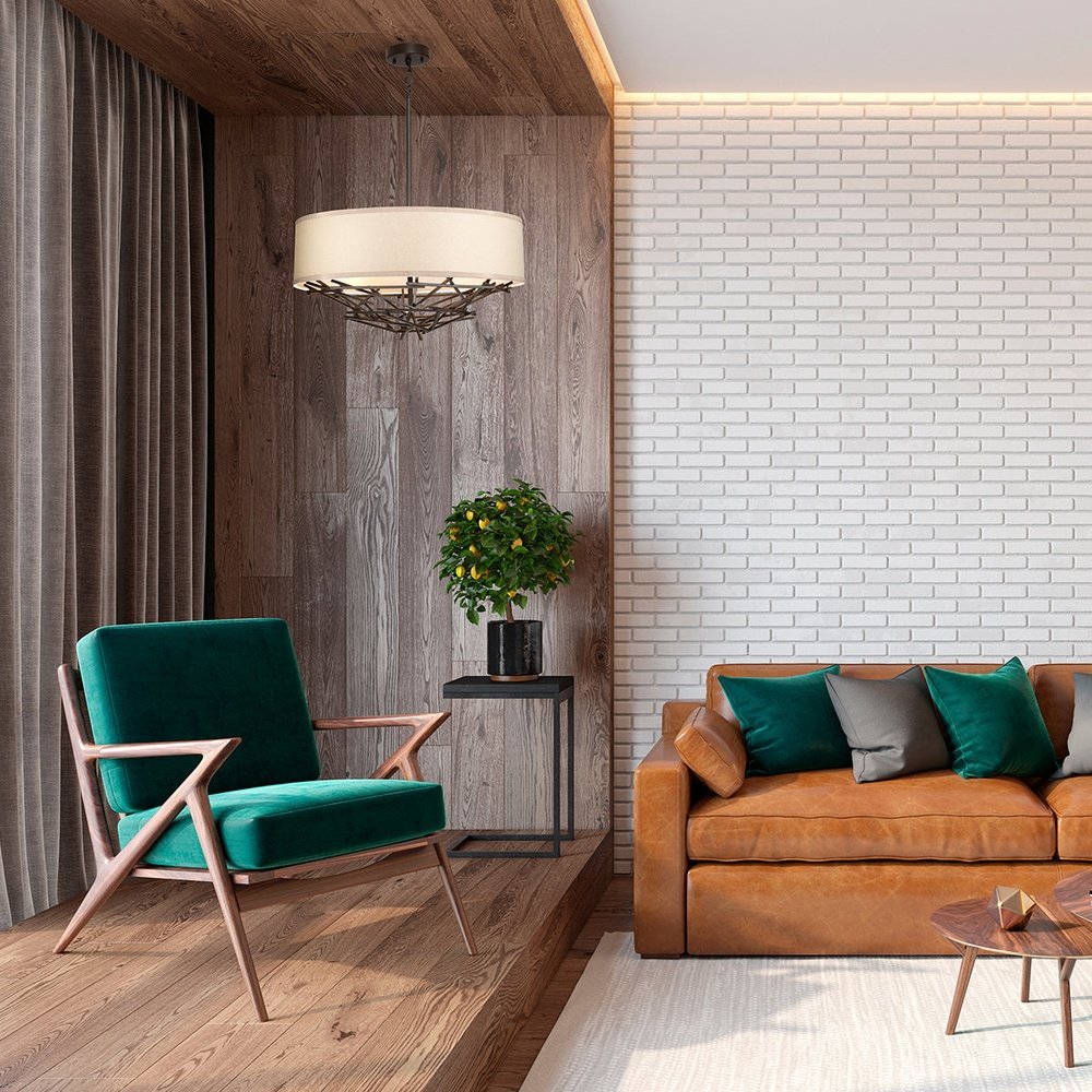 Lighting Taiko 4 Light Pendant Light - Bronze