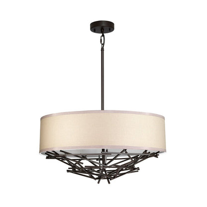 Lighting Taiko 4 Light Pendant Light - Bronze