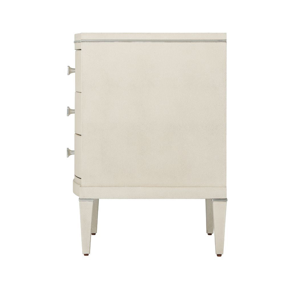 Bedside Table - Overcast Shagreen