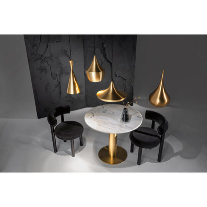 Beat Flat Pendant Light - Black