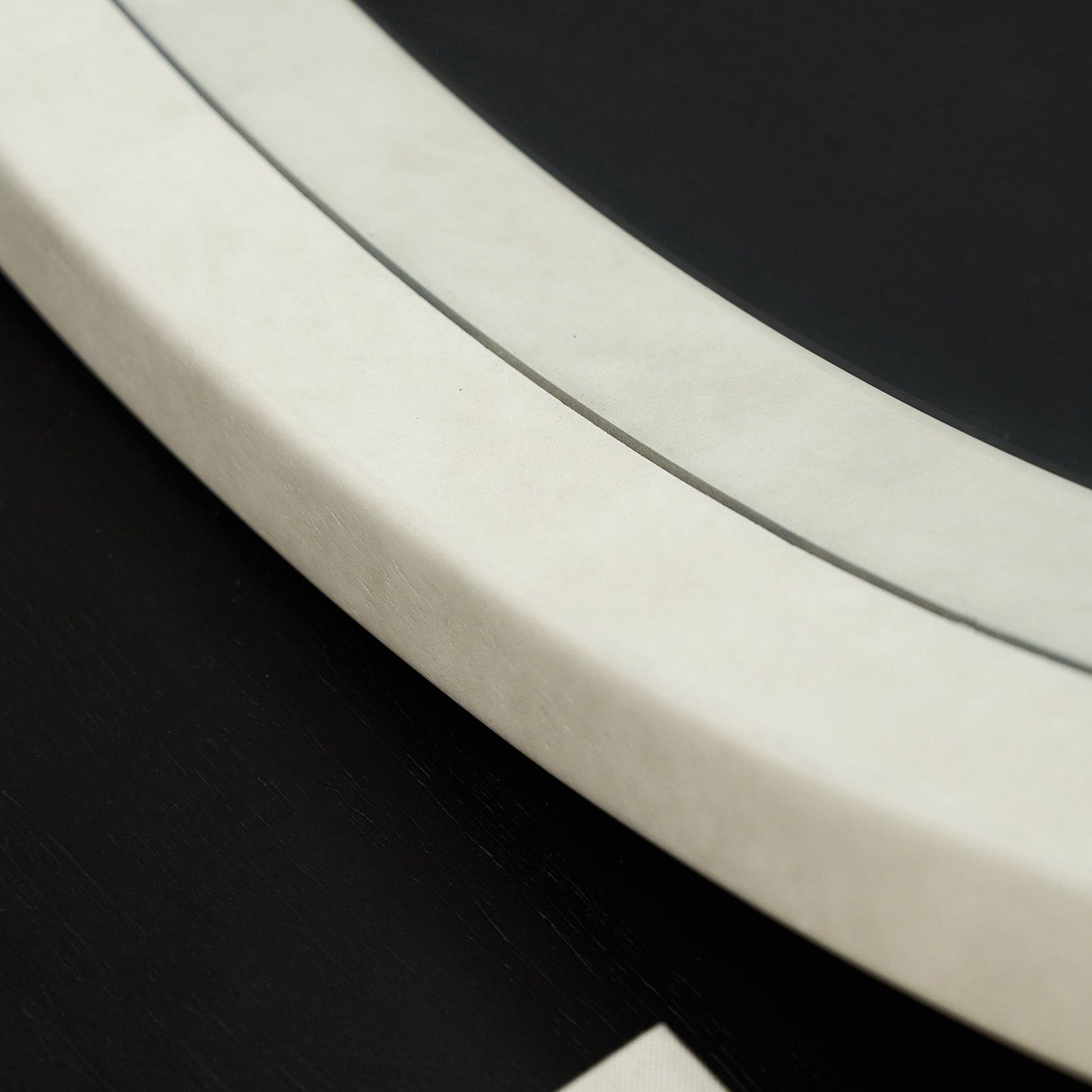 Tamara - Extra Large Concrete Round Wall Mirror 120cm x 120cm