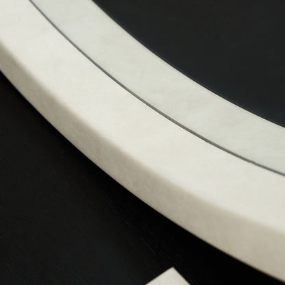 Tamara - Extra Large Concrete Round Wall Mirror 120cm x 120cm