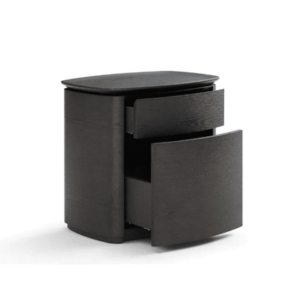 Blade Bedside Table - Smoke Oak