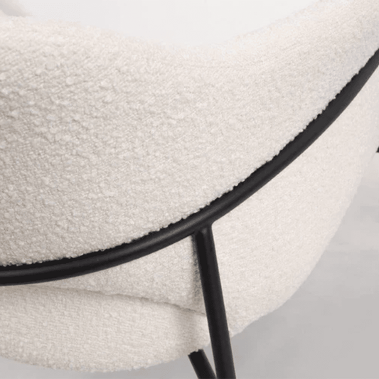 Arteta Accent Chair - Polar Boucle