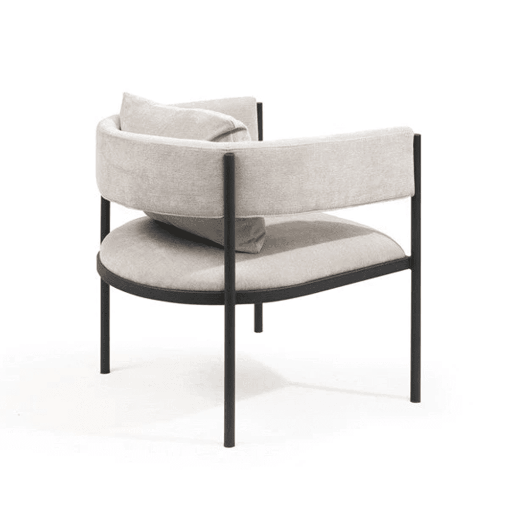 Envie I Lounge Chair - Giselle Grey Beige