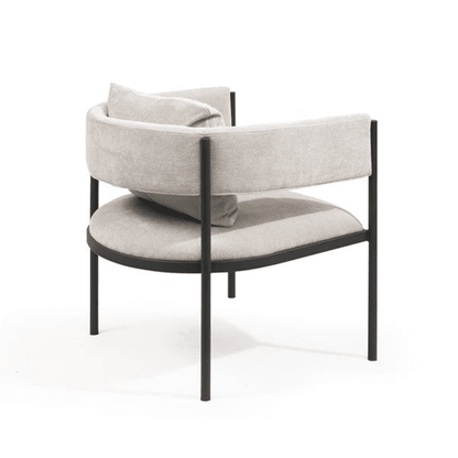 Envie I Lounge Chair - Giselle Grey Beige